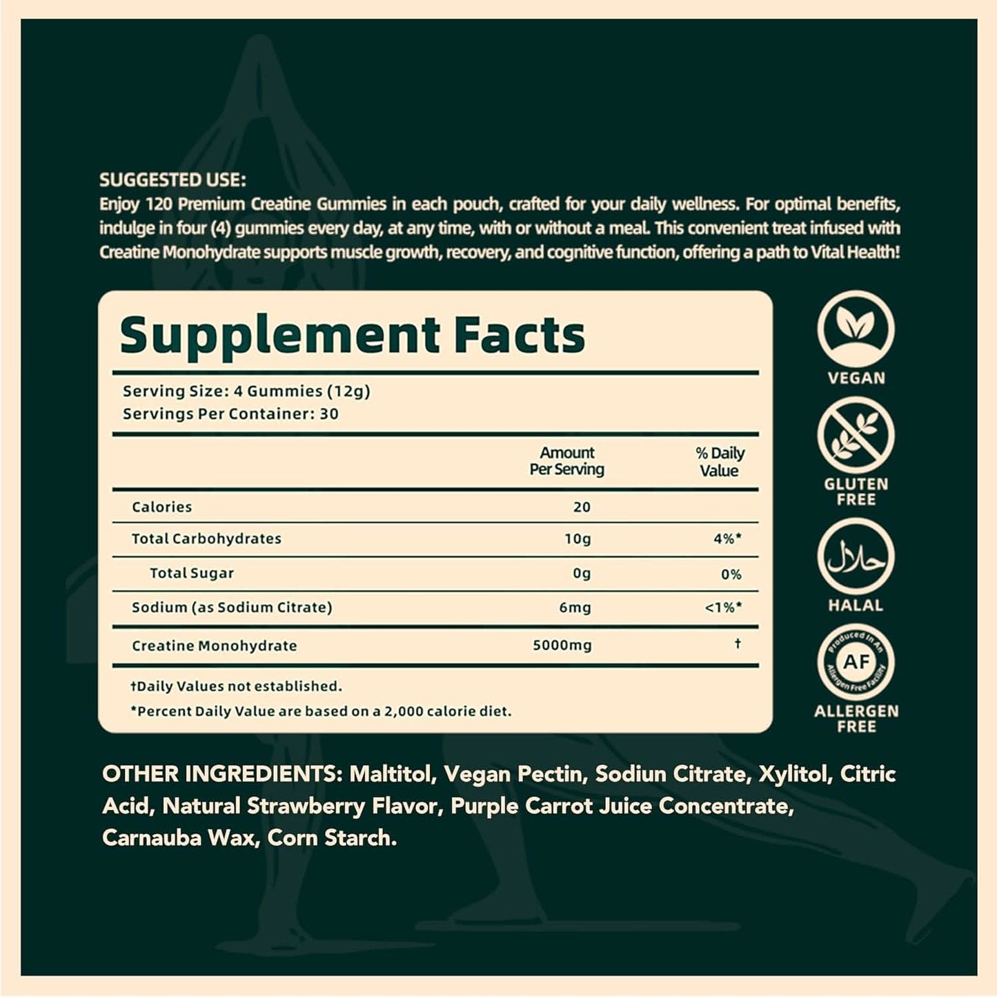 Premium Creatine Gummies™