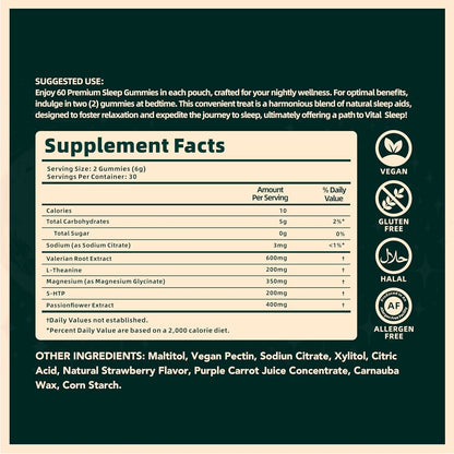 Premium Sleep Gummies™ - Natural Relaxation Support