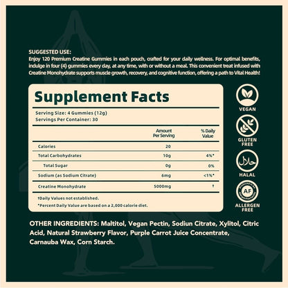 Premium Creatine Gummies™