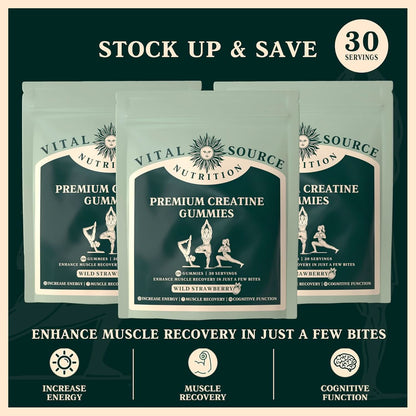 Premium Creatine Gummies™